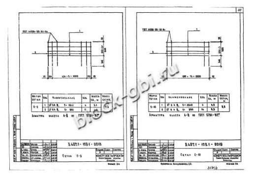 Фундамент МФ2х2.7-1/10