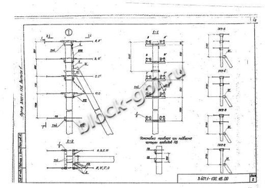 Переходная концевая опора ПК2 Переходная концевая опора ПК2