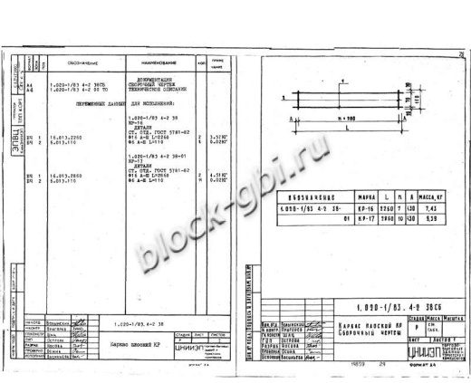 Диафрагма жесткости ДПЛ 26.31 Диафрагма жесткости ДПЛ 26.31