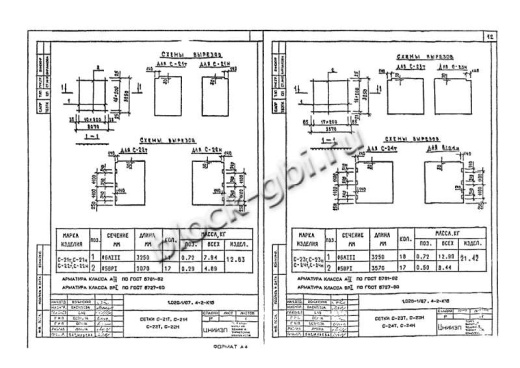 Диафрагма жесткости 1ДПК 56.33л