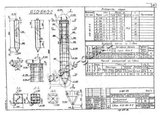 Фундамент АФ6