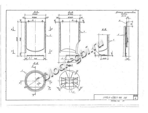 Рабочая камера колодца РКЛВ8