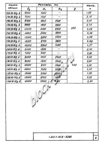 Свая С 280.35-Св.ВП