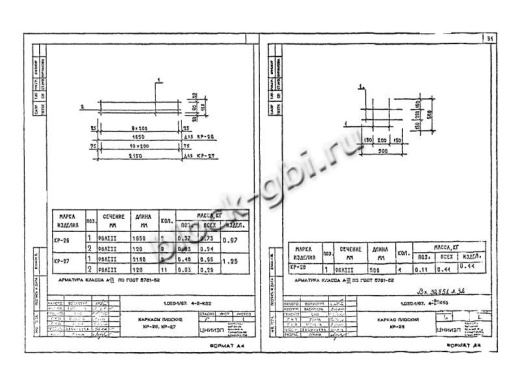 Диафрагма жесткости 1ДП 30.42