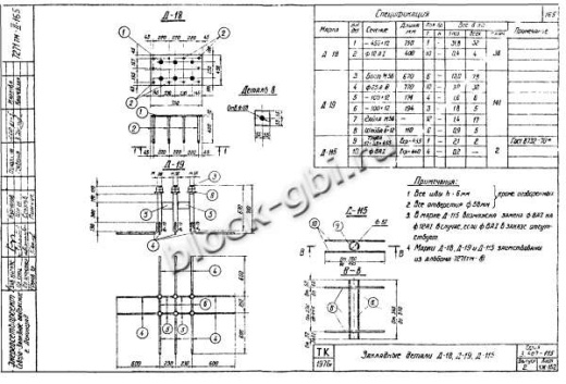 Фундамент ФСБ1-4