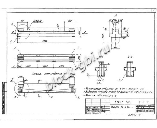 Ригель РЖ 8.52-11 Ригель РЖ 8.52-11