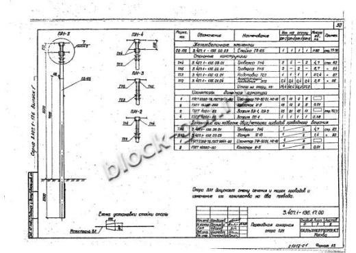 Переходная анкерная опора ПА1 Переходная анкерная опора ПА1