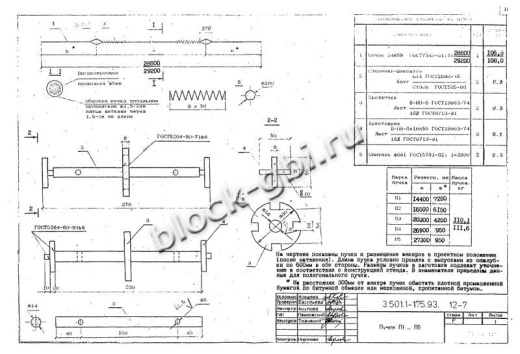 Балка мостовая БН 1.276-К7