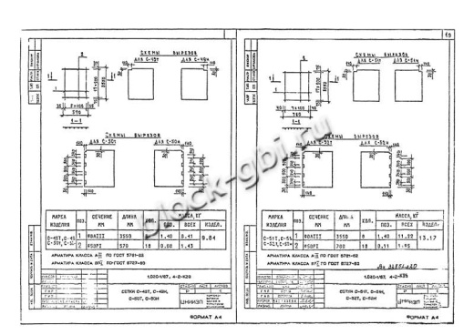 Диафрагма жесткости 1ДП 32.36