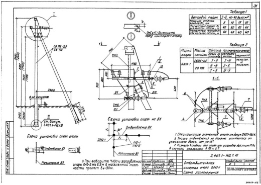 Ответвительная анкерная опора ОА10-1