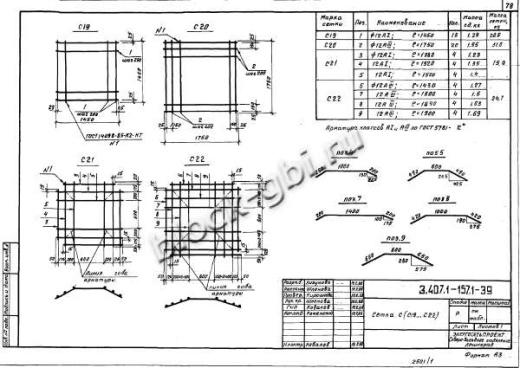 Фундамент Ф15.15