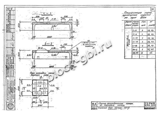 Верхний блок камеры тепловой ВБК 1.8-1 ф630