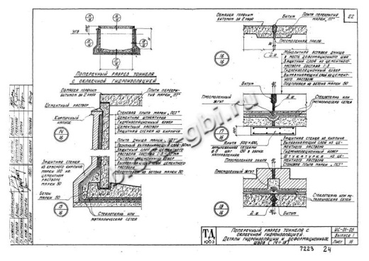 Плита днища тоннелей ПДТ 8