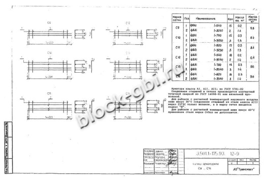 Балка мостовая БН 1.276-К7