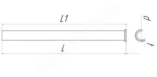Труба ТС 80-25-3