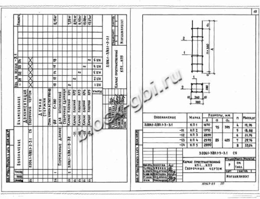 Колонна коллекторов К-30