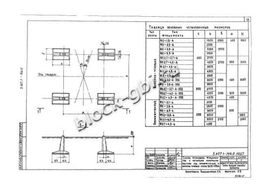 Фундамент Ф2.7х4.5-4