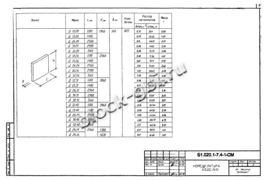 Диафрагма жесткости Д 26.14